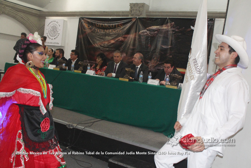 Premio Mexico en Tus Manos al Rabino Tobal de la Comunidad Judía Monte Sinai (146)