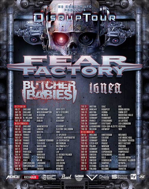Fear Factory Announce Comeback UK/EU Tour