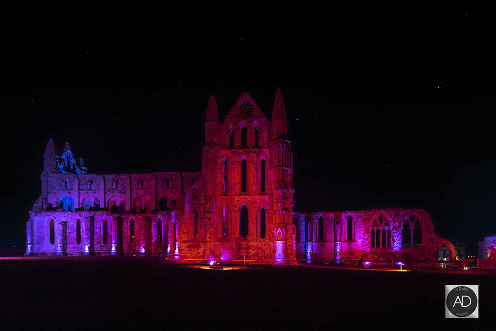 Whitby Abbey, Goth weekend, Autumn 2021.
