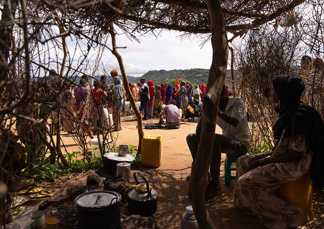 Refugee camp of somali people, Oromia, Babile, Ethiopia