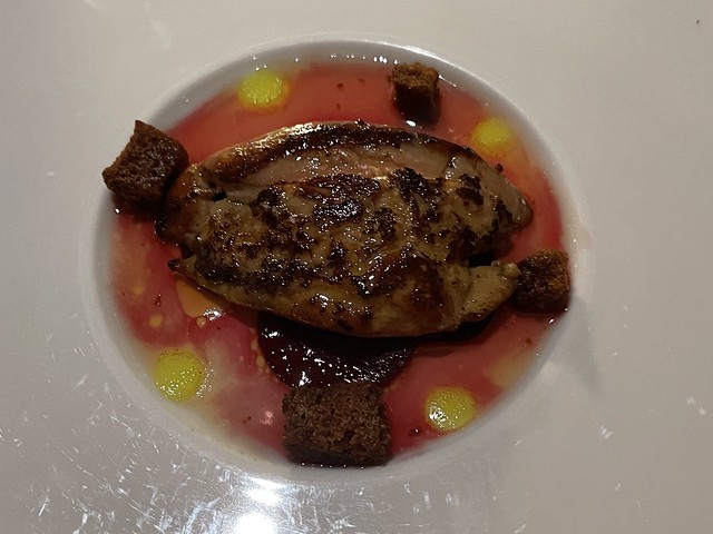 Foie gras poêlé, Paul Gauguin Cruise