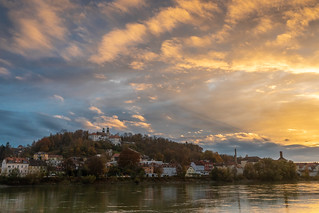 Passau sunset