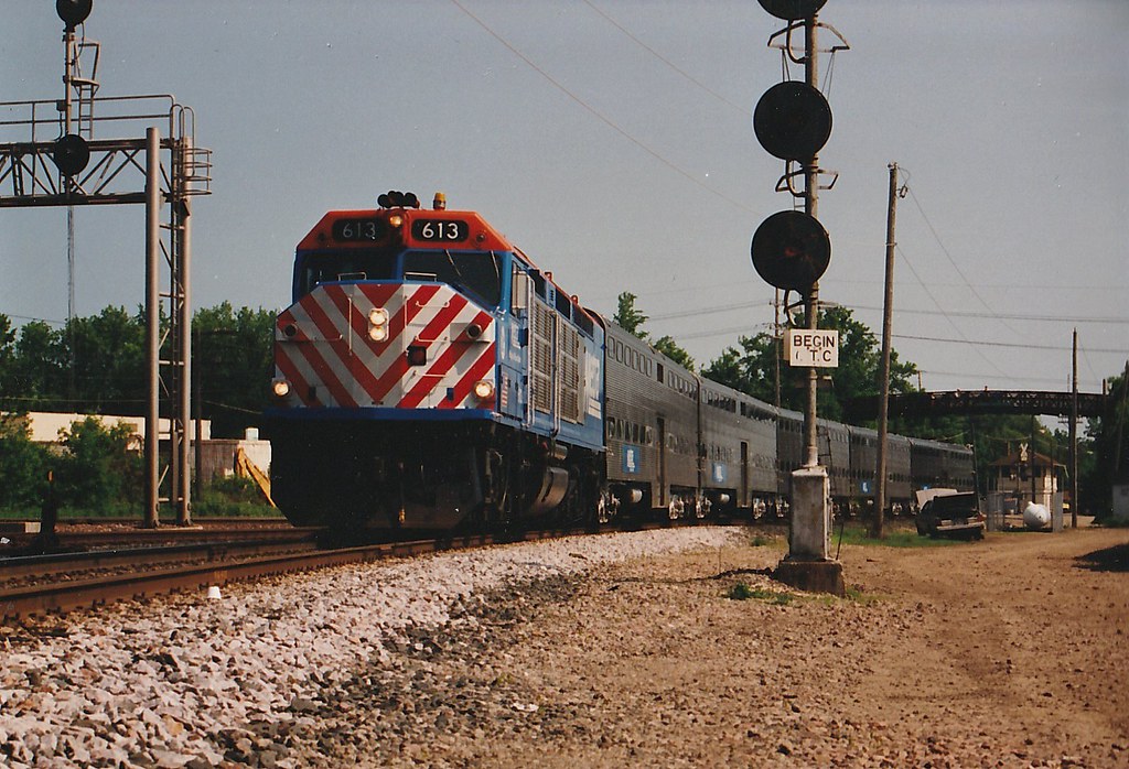 Metra Rondout metra 613 | Rondout, IL 1990's | Ed coats | Flickr