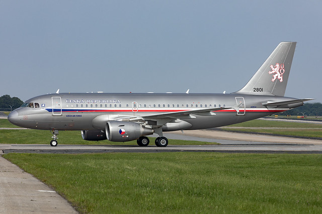 2801 - Airbus A319-115XCJ - Czech Air Force - KATL - 24 May 2023