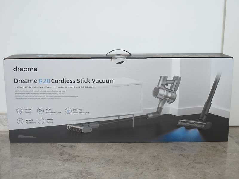 Dreame R20 Cordless Vacuum Cleaner - Box Back