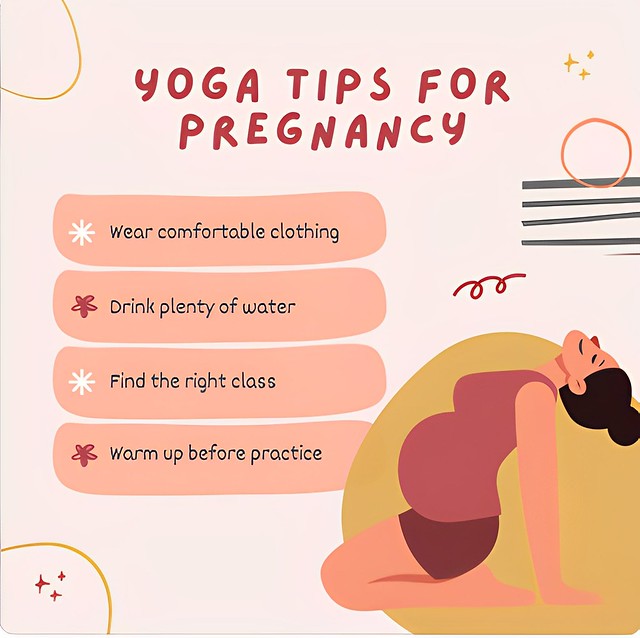 Yoga tips for pregnancy
