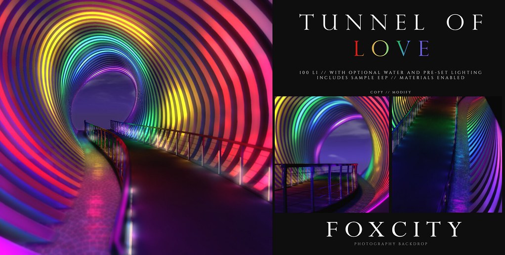 FOXCITY. Photo Booth – Tunnel of Love