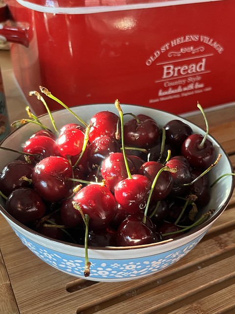So happy to be back in time for cherry 🍒 season!!!