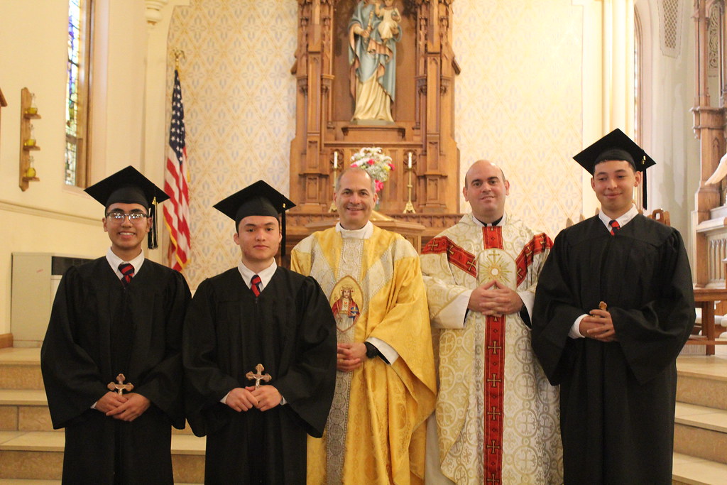 USA - Graduación en el Seminario Menor en Mankato, Minnesota