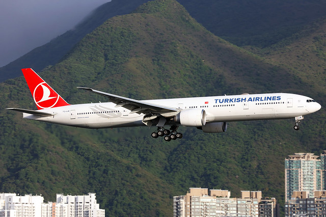Turkish Airlines | Boeing 777-300ER | TC-LJB | Hong Kong International