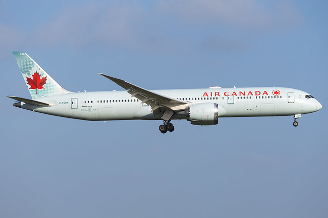 Air Canada B787-9 C-FDGX