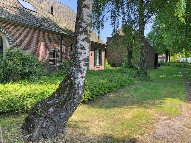 view of a historical North Brabant farmhouse