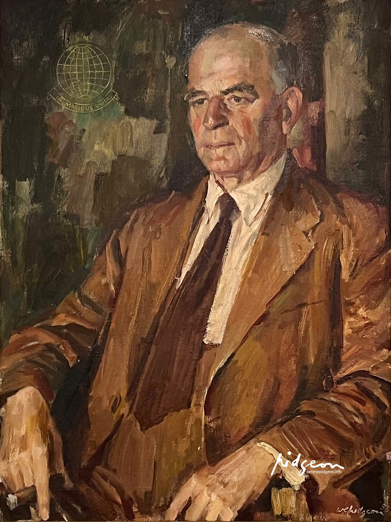 Portrait of The Late Captain W.G. Lawrence, William Pidgeon 1953