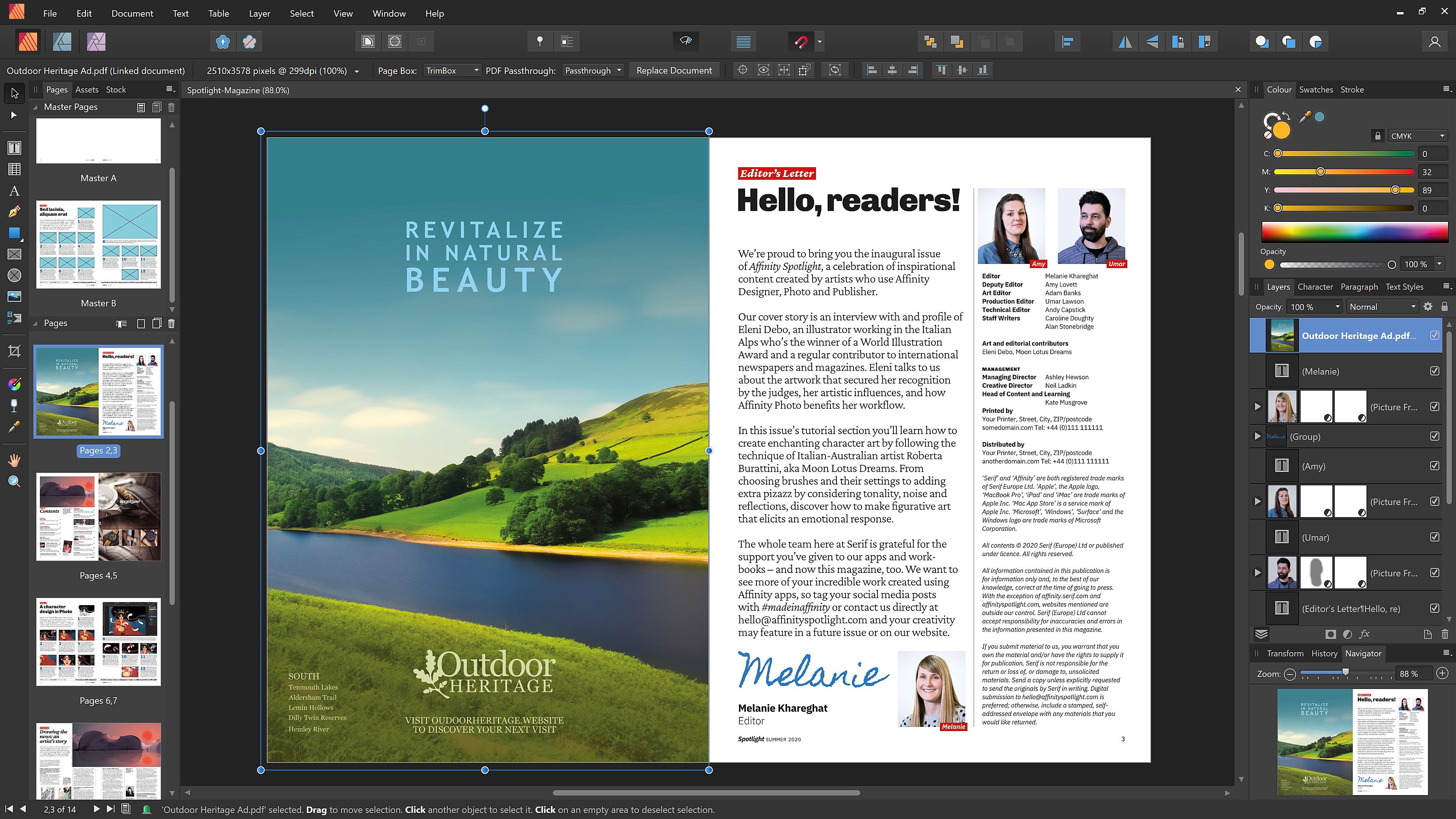 Working with Serif Affinity Publisher 2.1.0.1799 full license