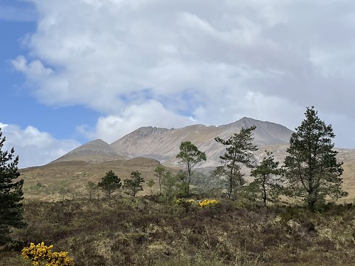 Beinn Eighe from visitor centre paths 