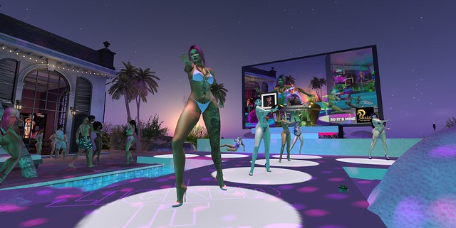 Sexy Art at Naughty Pool - DJ Lexx LIVE