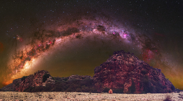 Milky Way at Mandu Mandu Gorge - Exmouth, Western Australia