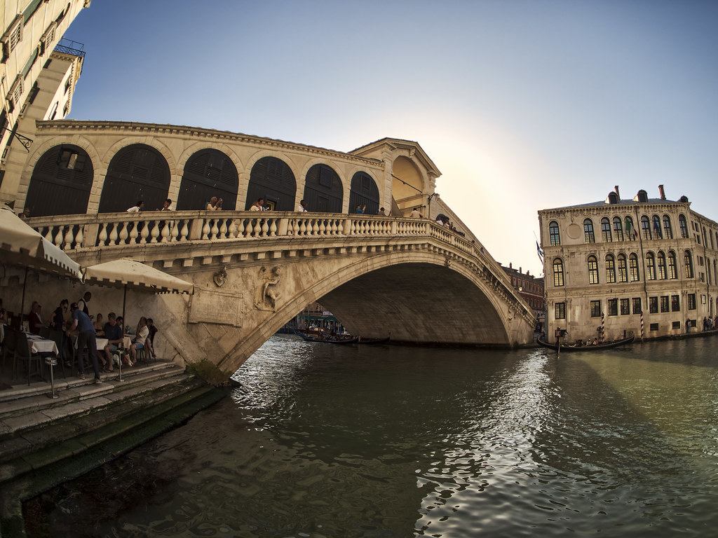 Rialto Bridge, Venice , fishie