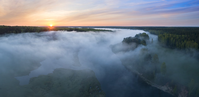 Early summer, Volga river