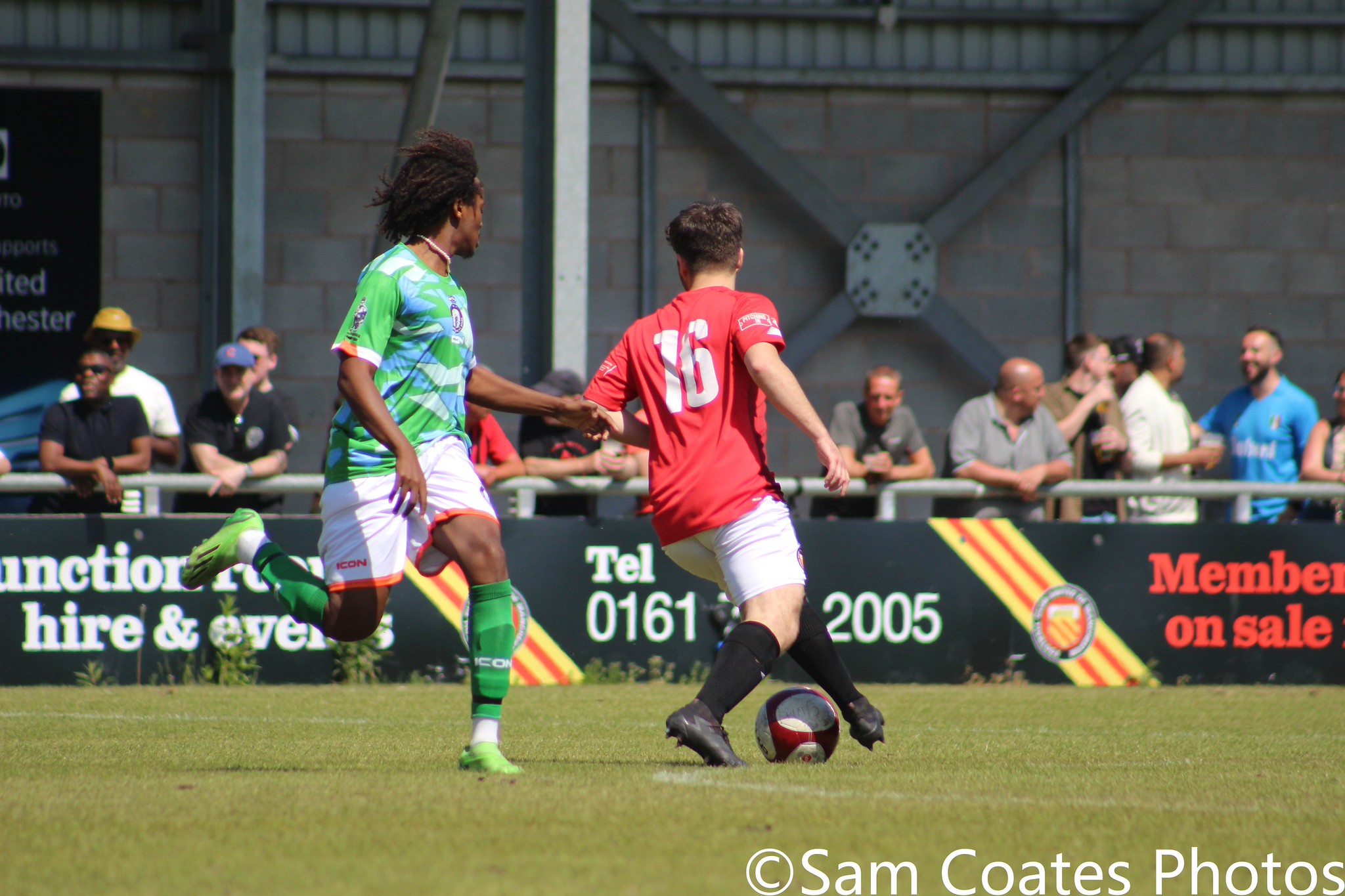 Len Johnson charity match 56