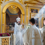 27 мая 2023, Божественная литургия в церкви в честь Вознесения Господня (Кимры)