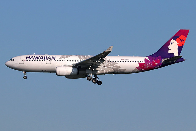 N393HA | Airbus A330-243 | Hawaiian Airlines 