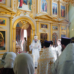 27 мая 2023, Божественная литургия в церкви в честь Вознесения Господня (Кимры)