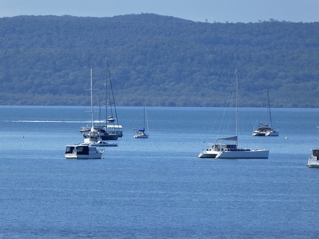 Moreton Bay, North Stradbroke Island in the distance, from Victoria Point