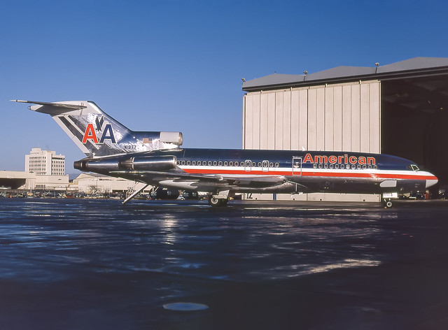 N1977 - Boeing 727-23 - American - KLAX - Nov 1988