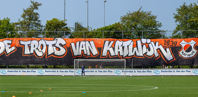 Sfeerbeelden van de wedstrijd Katwijk tegen SV Spakenburg op zaterdag 27 mei 2023.