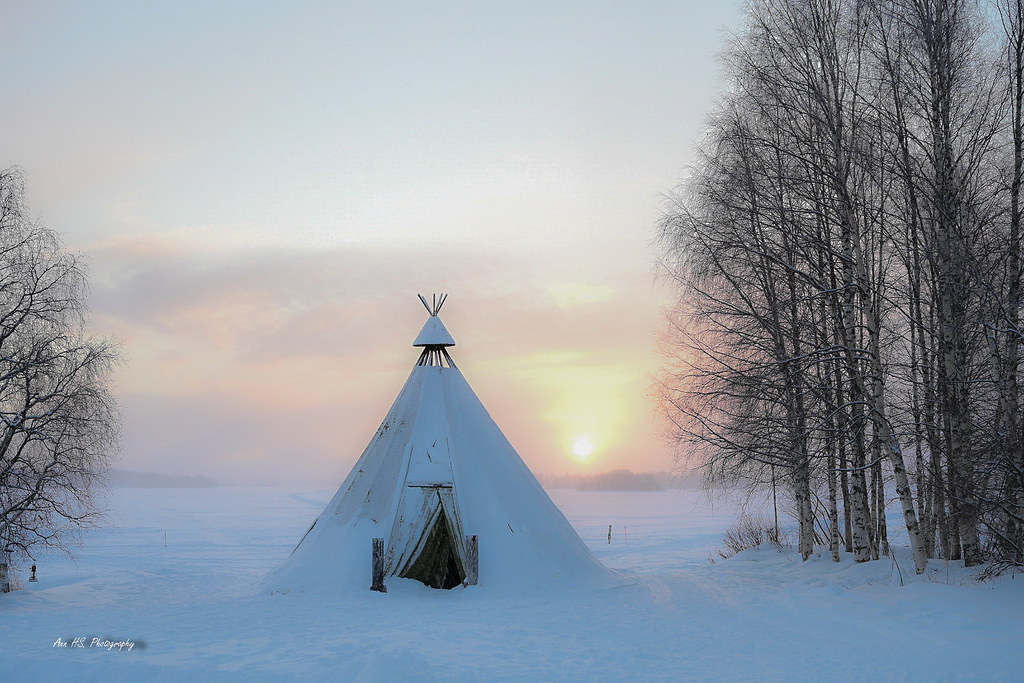 (Explored) Snowy pastel morning @ Lapland.