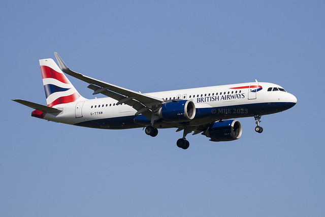 G-TTNM | British Airways | Airbus A320-251N | CN 10144 | Built 2020 | LHR/EGLL 20/04/2023
