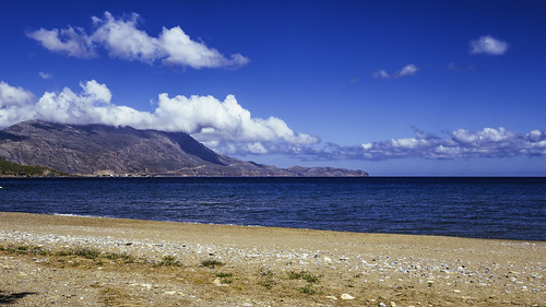 View to the Gramvousa peninsula