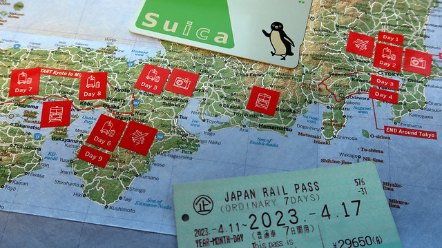 Studytrip Japan in 2023 by train