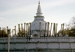 srilanka - ruins of palace anuradhapura 1969 JL