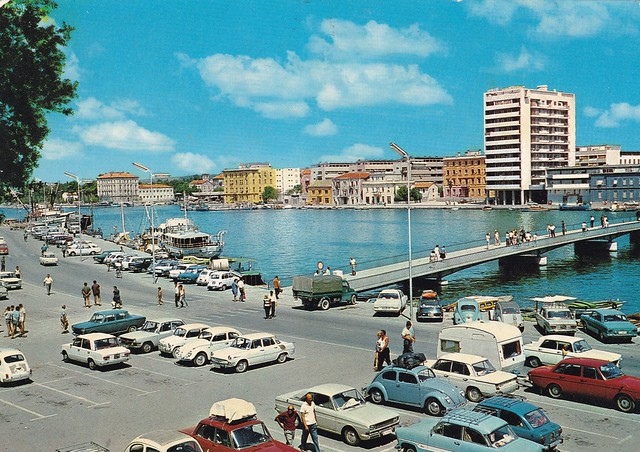 Postcard Zadar Croatie Hrvatska 1969a