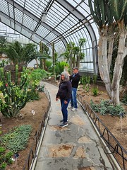 Rick and Rickie at the Botanical Garden