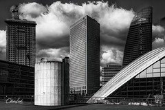 This current set is a wee bit different than my usual fare. It's a business district in Paris that I visited on my last afternoon there. I decided to use a black and white treatment for them all while I was there shooting, as I felt it entirely appropriat