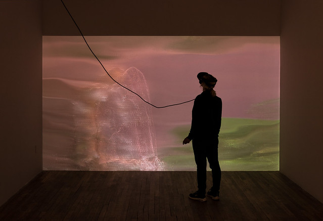 Érosions 3, La Terre en suspens exhibition by François Quévillon at OBORO (Montreal), 2023.