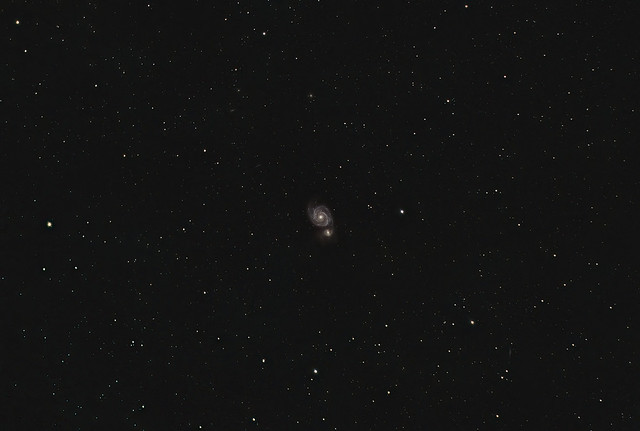 M51 Whirpool Galaxy with C8 Hyperstar ZWO ASI294MC