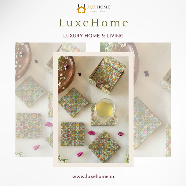 Luxehome: Buy the Best Coasters For Luxury Living