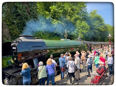 The flying Scotsman at Haworth Station