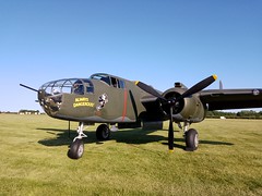 B-25 Mitchell at former RAF East Kirkby