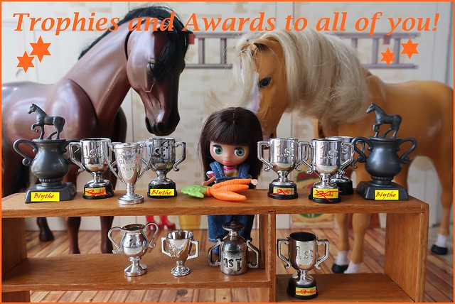 Trophies and Awards to all of You in the Blythe Group!