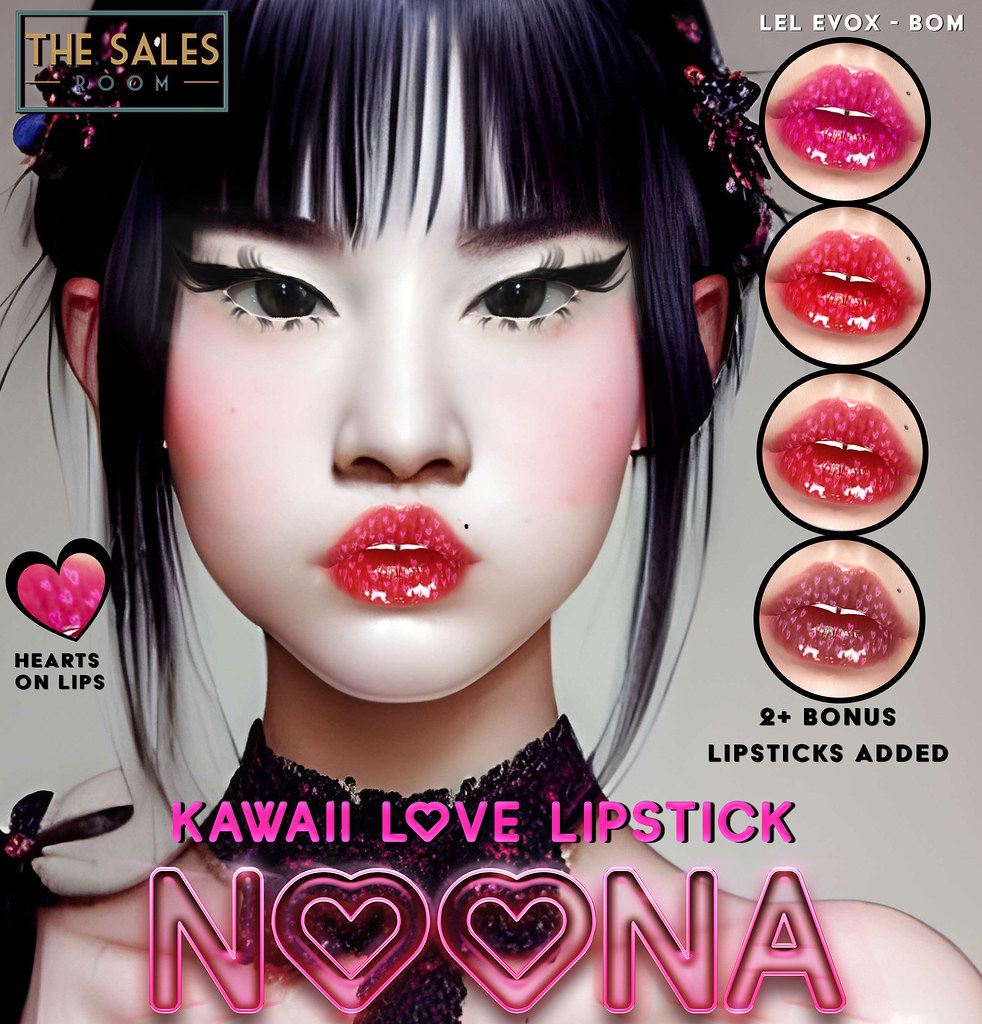 [::NOONA::] Kawaii Love Lipstick