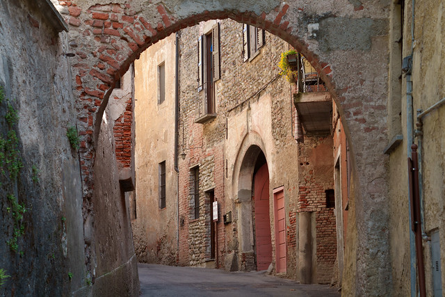 Castiglione Olona, historic town in Varese province, italy