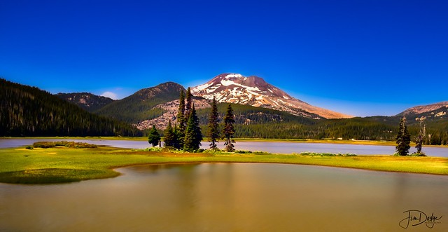 Sparks Lake on a Summer Afternoon