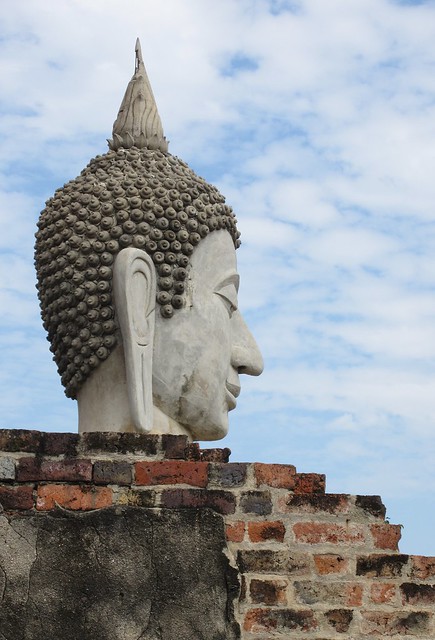 Ayutthaya, Thailand - Wat Yai Chai Mongkhon - Walled Buddha Image