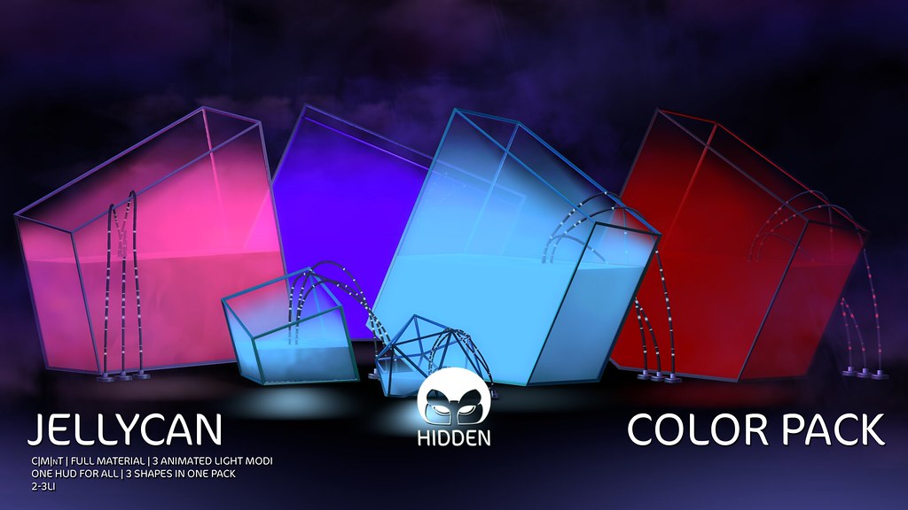 HIDDEN :: Jellycan Color Pack