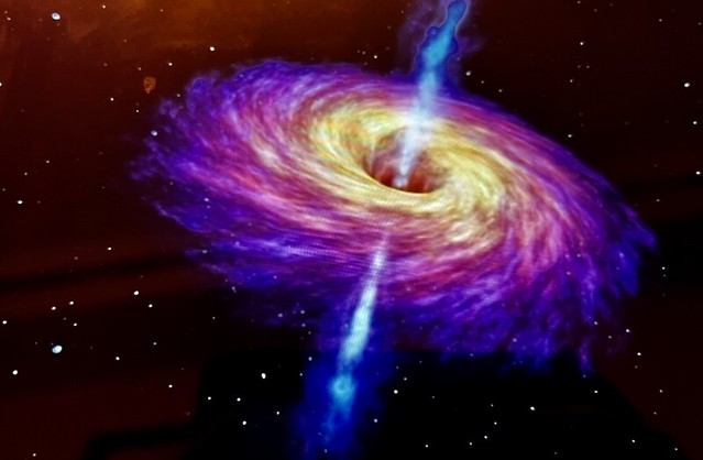 Black hole , are not black.